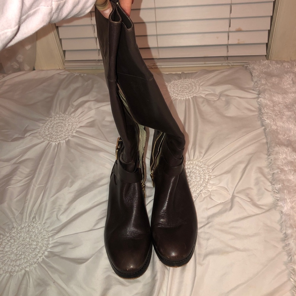 Michael Kors Chocolate Brown Boots - Picture 3 of 4